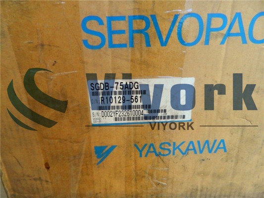 Yaskawa SGDB-75ADG ServoDrives 200-230v-Ac 0-230v-Ac 3ph 10.05hp novo