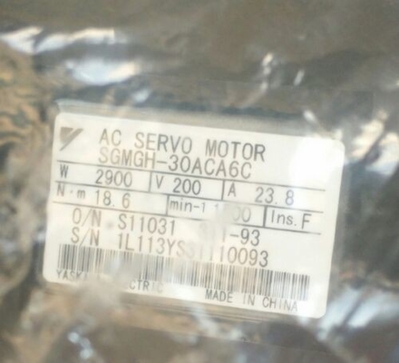 Yaskawa SGMGH-20ACA4C AC SERVO MOTOR 16.7A 1.8KW 1500RPM 200V NEW