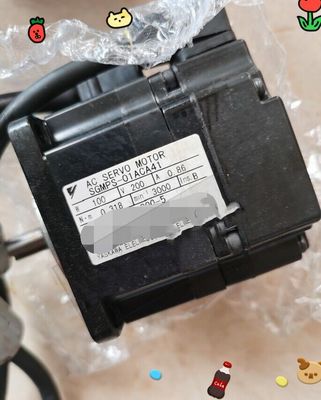 Yaskawa SGMPS-01ACA41 AC SERVO MOTOR 100W 3000RPM 200V 0.86A NEW