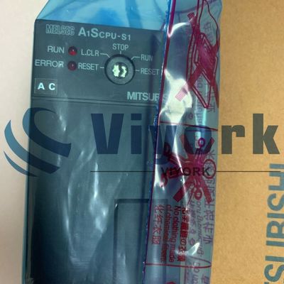 Mitsubishi A1SCPU-S1 CPU Module 512 I/O MAX 8K STEP 32K Bytes Memory 0.4A NEW