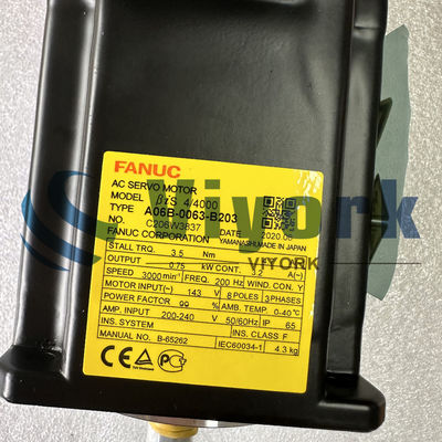 Fanuc A06B-0063-B203 AC SERVO MOTOR NEW