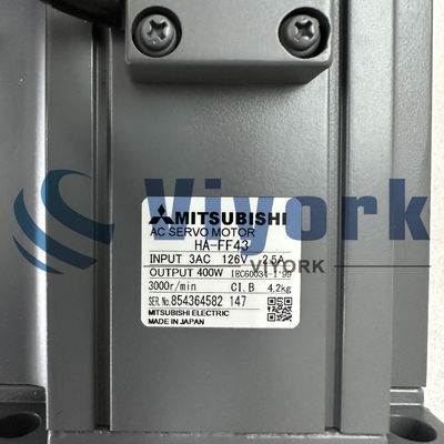Mitsubishi HA-FF43 AC SERVO MOTOR 400W 3000RPM NEW