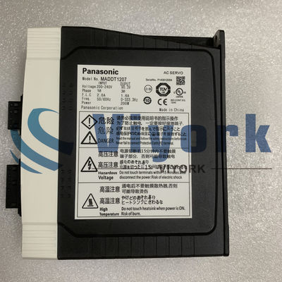 Panasonic MADDT1207 AC SERVO DRIVER MINAS A4 SERIES A-FRAME 200-240VAC NEW