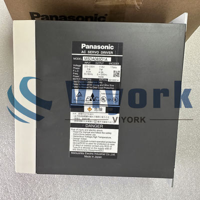 Panasonic MSDA083D1A AC SERVO DRIVE MINAS A-SERIES FOR MSM LOW INERTIA 750W NEW