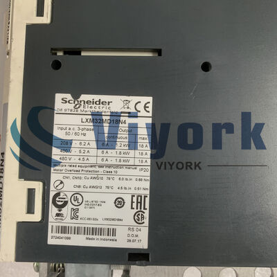 Schneider LXM32MD18N4 MOTION SERVO DRIVE LEXIUM 32 3PHASE 208-408VAC 1.8KW USED