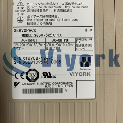 Yaskawa SGDV-5R5A11A SERVO DRIVE 0.75KW 200VAC 5.5AMPS NEW