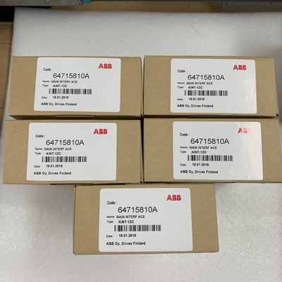 PLACA DA RELAÇÃO DE ABB AINT-12C GARANTIA INTERF PRINCIPAL ACE DE 1 ANO NOVO