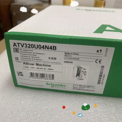 SCHNEIDER ATV320U04N4B Inversor 0,5HP 380-500V 0,37KW 50/60HZ NOVO