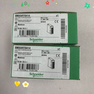 SCHNEIDER BMXART0414 MODICON MÓDULO DE ENTRADA ANALÓGICO IP20 24VCC NOVO