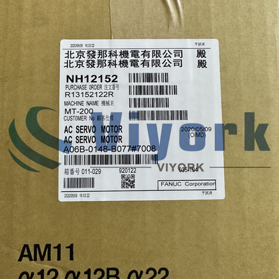 MOTOR SERVO FANUC A06B-0148-B077#7008 NOVO