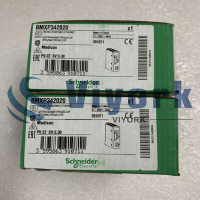 Schneider MODICON BMXP342020 MODBUS ETHERNET 24VDC 1024 DIGITAL 95MA 496KB NEW