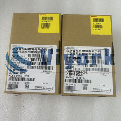 MOTOR SERVO FANUC A06B-0116-B103 NOVO